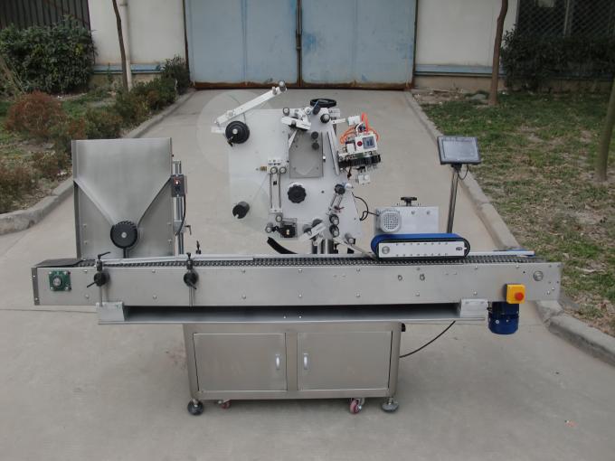 SUS304 මල නොබැඳෙන වානේ සහිත මිලි ලීටර් 10 කුඩා දියර බෝතල් වෑල් ලේබල් කිරීමේ යන්ත්රය