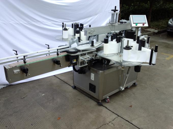 පීඑල්සී පාලන පද්ධතිය සමඟ කැපිං ඔටෝ ලේබල් කිරීමේ යන්ත්‍රය 110V / 220V පිරවීම