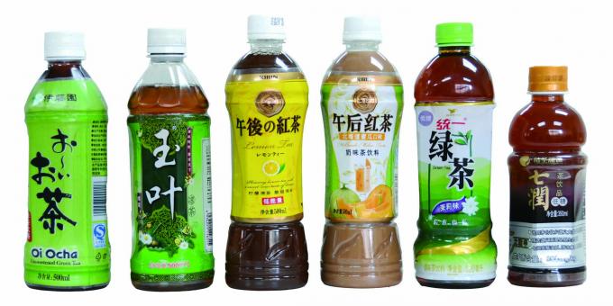 ඛනිජ ජලය සඳහා පැති දෙකක බෝතල් ස්වයංක්‍රීය හැකිලීමේ අත් ලේබල් අයදුම්කරු