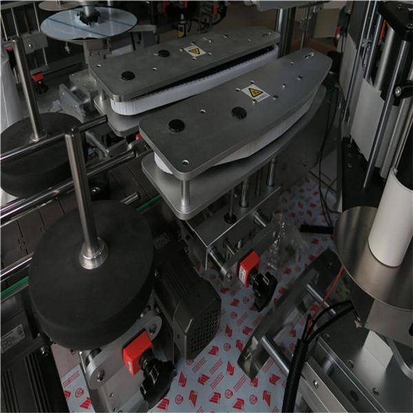 CE චතුරස්ර බෝතල් ලේබල් කිරීමේ යන්ත්රය ස්වයංක්රීය ලේබල් යෙදුම් 5000-8000 බී / එච්