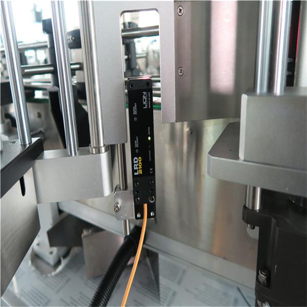 බීම / දෛනික රසායනික ද්‍රව්‍ය සඳහා රොන්ඩ් බෝතල් ස්වයංක්‍රීය ලේබල් කිරීමේ යන්ත්‍රය