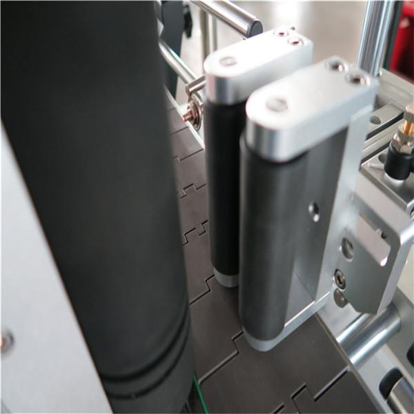 බීම / දෛනික රසායනික ද්‍රව්‍ය සඳහා රොන්ඩ් බෝතල් ස්වයංක්‍රීය ලේබල් කිරීමේ යන්ත්‍රය