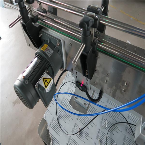 බීම / දෛනික රසායනික ද්‍රව්‍ය සහිත වටකුරු බෝතල් ස්ටිකර් ලේබල් කිරීමේ යන්ත්‍රය