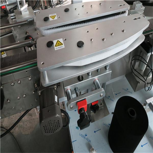 සම්පූර්ණ ස්වයංක්රීය චතුරස්ර බෝතල් ලේබල් කිරීමේ යන්ත්ර 4000-8000 බී / එච් ධාරිතාව