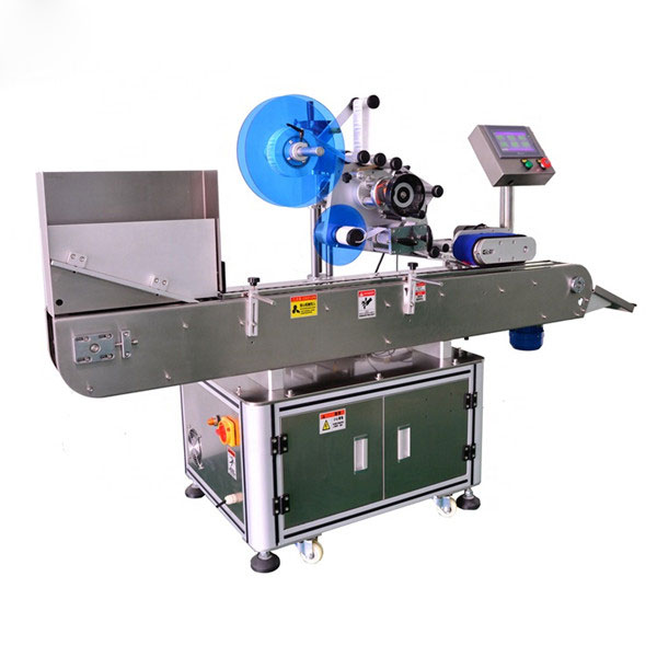 මිලි ලීටර් 10 බෝතලයක් සඳහා සිගරට් 20 - 90 ලේබල් උස වෑල් ලේබල් කිරීමේ යන්ත්‍රය