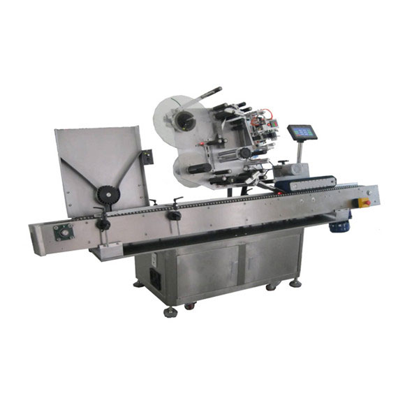 ආර්ථිකය 10 මිලි ස්වයංක්‍රීය මිනි බෝතල් වෑල් ලේබල් කිරීමේ යන්ත්‍ර සර්වෝ පාලකය