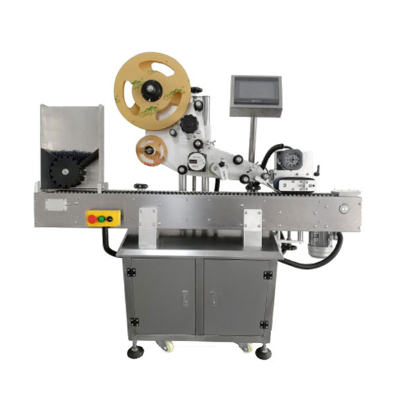 සම්පූර්ණ ස්වයංක්‍රීය-මැලියම්-ලේබල් කිරීමේ යන්ත්‍රය