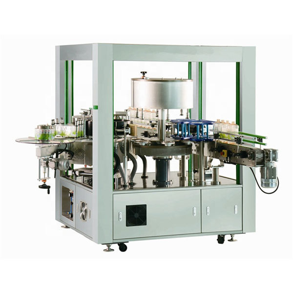 රොටරි ලේබල් යන්ත්‍ර ඉදිරිපස සහ පසුපස