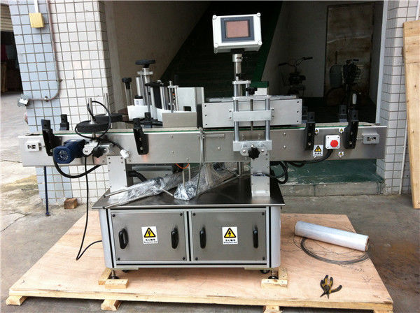 පලතුරු / එළවළු යුෂ වටකුරු බෝතල් ස්ටිකර් ලේබල් කිරීමේ යන්ත්රය බීම කර්මාන්තය සඳහා