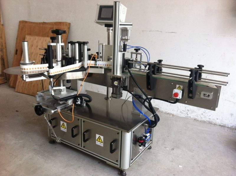 ලේබල් යෙදුම් සැපයුම්කරු වටා චයිනා රවුන්ඩ් බෝතල් ස්ටිකර් ලේබල් කිරීමේ යන්ත්‍රය