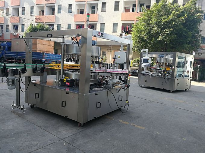 රොටරි ලේබල් ඉදිරිපස සහ පසුපස / බෙල්ල සහ ඉදිරිපස වේගය 15000B / H CE සහතික කිරීම