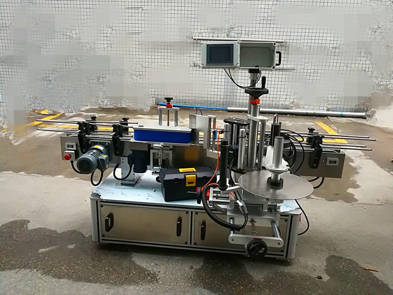 චීනයේ සම්පූර්ණ ස්වයංක්‍රීය වට බෝතල් ස්ටිකර් ලේබල් යන්ත්‍ර (පටි වර්ගය) සැපයුම්කරු